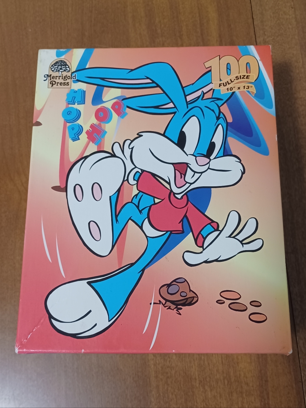 Vintage Tiny Toon Adventures Buster Bunny Puzzle 10x13 Merrigold Press 100 Piece